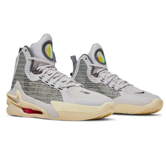 Nike Air Zoom GT Jump 'Vast Grey/Lemon Wash/Lime Ice/Gunsmoke CZ9907-002 - Picture 5 of 16